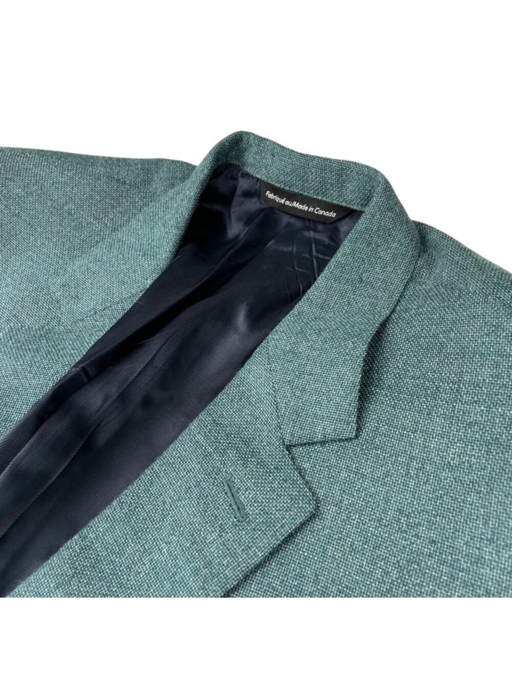 Richards x Coppley Men's Gibson 100% Wool 2-Button Blazer Teal • 52R